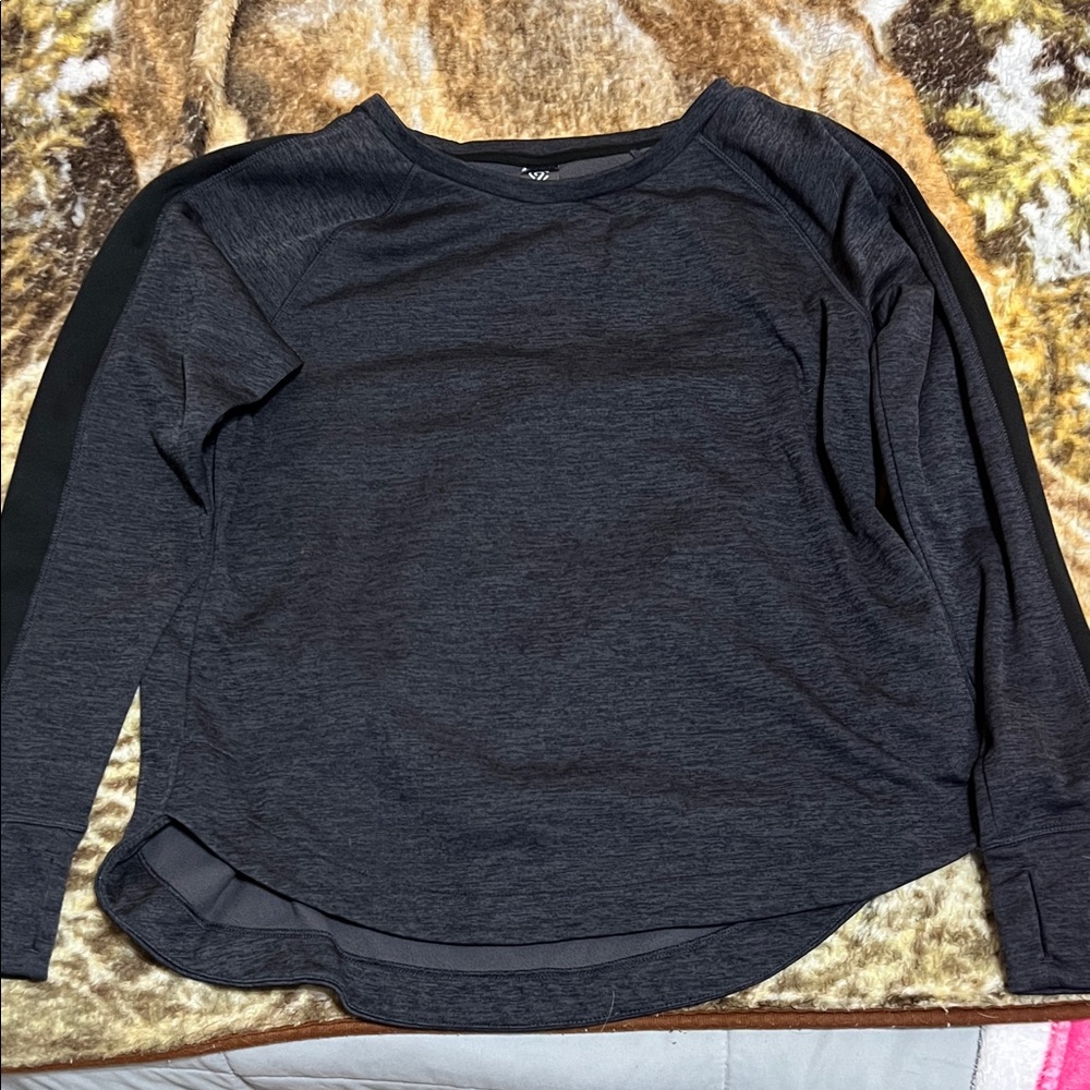 Champion Charcoal Long Sleeve Shirt